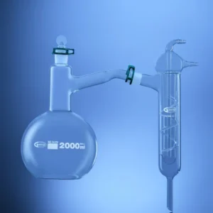 DISTILLATION APPARATUS, COMPACT WITH FRIEDRICHS CONDENSER, INTERCHANGEABLE JOINT