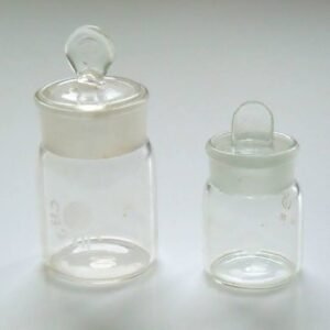 WEIGHING BOTTLES, GROUND IN STOPPER
