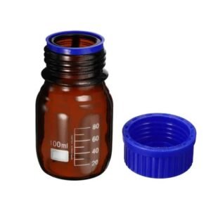 REAGENT BOTTLE, AMBER, BORO 3.3